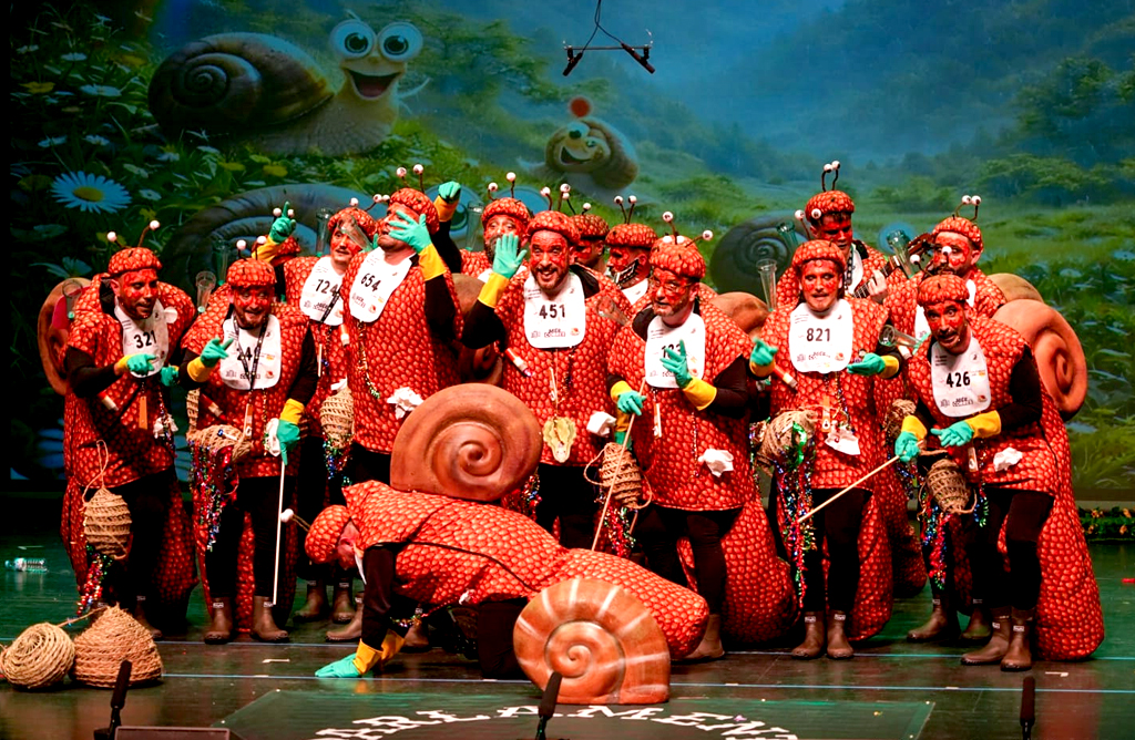 La Chirigota del Jallullo se alza con el segundo puesto en el Concurso Nacional de Chirigotas de Cartagena